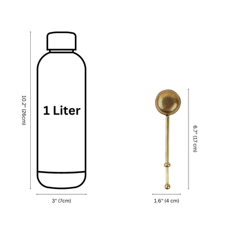 Handcrafted Brass Loose Tea Infuser