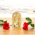 Handcrafted Brass Lord Ram Idol—Golden