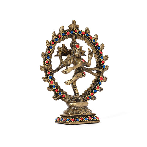 Handcrafted Brass Natraj Idol