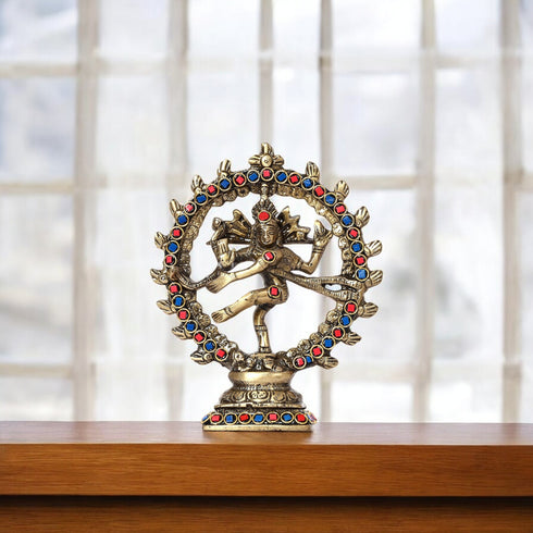 Handcrafted Brass Natraj Idol