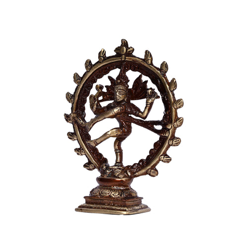 Handcrafted Brass Natraja Idol