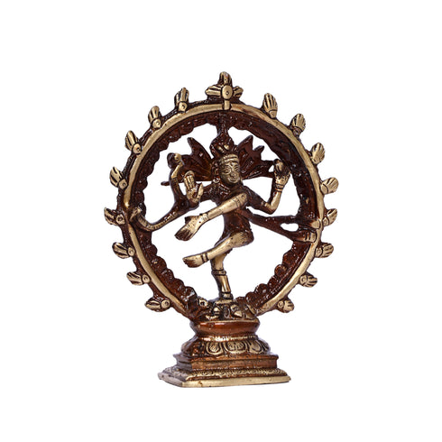 Handcrafted Brass Natraja Idol