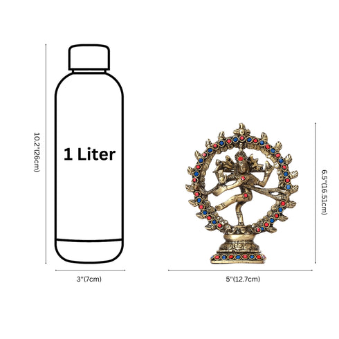 Handcrafted Brass Natraj Idol