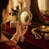 Handcrafted Brass Ornate Hand Mirror