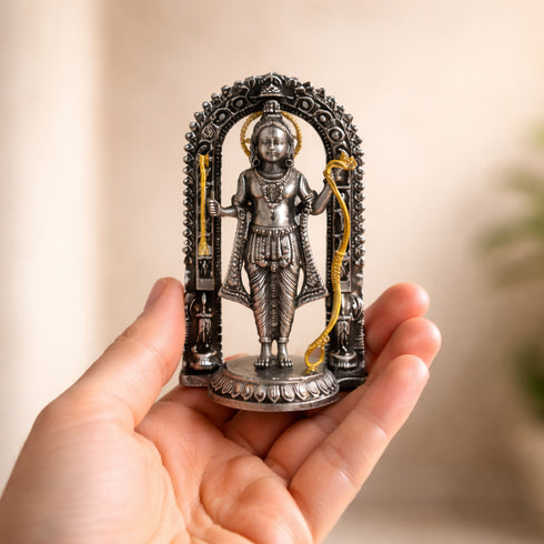 Handcrafted Brass Ram Idol – Spiritual Decor Item