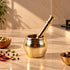 Handcrafted Brass Traditional Mortar and Pestle