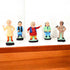 Handcrafted Childhood Cartoon Characters Terracotta Toys - Set of 5