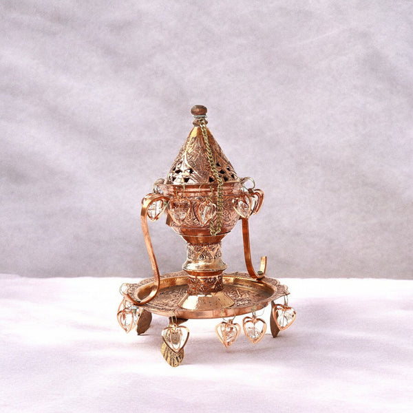Handcrafted Copper Incense Burner