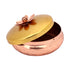 Handcrafted Copper Bowl with Lid