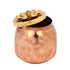 Handcrafted Copper Jar with Lid