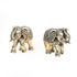 Handcrafted Decorative Brass Elephant (Set of Two)