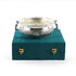 Handcrafted Decorative German Silver Peacock Urli Bowl
