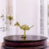 Handcrafted Dhokra Art Bird Figurine – Brass Tribal Home Décor Accent