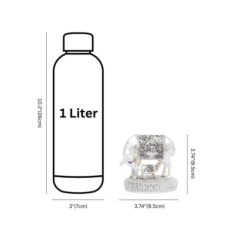 Handcrafted Divine Kamdhenu Cow and Calf – Spiritual Decor Item