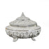 Handcrafted Domed-Shaped Decorative Serveware with a Spoon