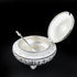 Handcrafted Domed-Shaped Decorative Serveware with a Spoon