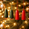 Handcrafted Eco-friendly Wood Chimes for Christmas Tree Decor