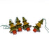 Handcrafted Eco-friendly Wooden Tree Hangings for Christmas Decor