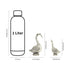 Handcrafted Elegant Silver Coated Swan Pair