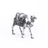 Handcrafted German Silver Camel Figurine with Green Velvet Box