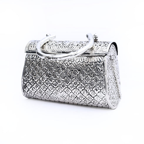 Handcrafted German Silver Purse/Clutch (Large)
