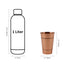 Handcrafted Hammered Copper Glass