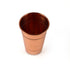Handcrafted Hammered Copper Glass