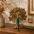 Handcrafted Kalpavriksha Tree with Multi-Coloured Stones Detailing