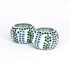Handcrafted Mosaic T-light Holders – Set of 2