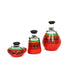 Handcrafted Multicolour Terracotta Pots for Home Decor