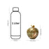 Handcrafted Onyx Apple with Gold Leaf – Luxurious Home & Office Decor