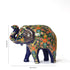 Handcrafted Papier Mache Elephant - Blue