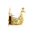 Handcrafted Peacock T-Light Holder with Candles (Set of 2)
