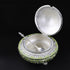 Handcrafted Pista Green Decorative Serveware with Spoon