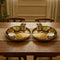 Handcrafted Pure Kansa Belgian Thali set (Set of 2)