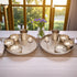 Handcrafted Pure Kansa Round Thali Set (Set of 2)