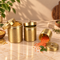 Handcrafted Pure Brass Containers (Set of 3)