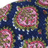 Handcrafted Quilted Midnight Cotton Travel Pouch - Hand Block Print