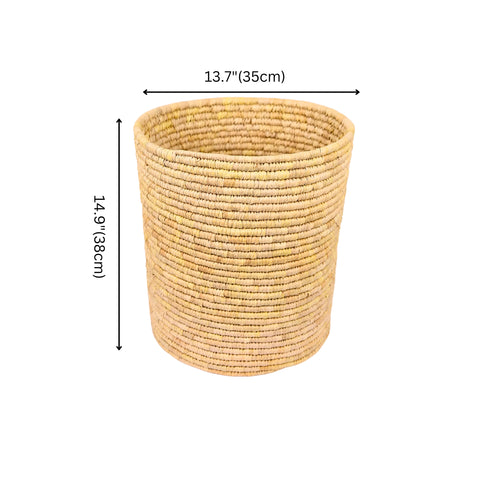 Handcrafted Sabai Grass Multipurpose Basket