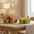 Handcrafted Sabai Grass Round Storage Baskets – Set of 2