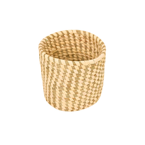Handcrafted Sabai Grass Small Utility Container