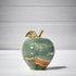 Handcrafted Soapstone Apple Sculpture - Green - Unique Indian Sculpture for Home Decor & Gifting