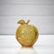 Handcrafted Soapstone Apple Sculpture - Yellow- Unique Indian Sculpture for Home Decor & Gifting