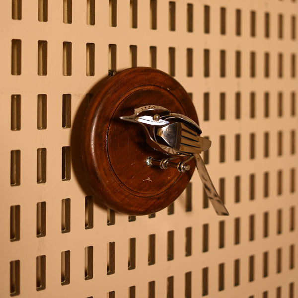 Handcrafted Stainless Steel Bird Wall Hanging