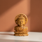 Handcrafted Wooden Buddha Statue - Meditation and Home Décor