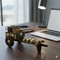 Handcrafted Wooden Bullock Cart Coaster Set
