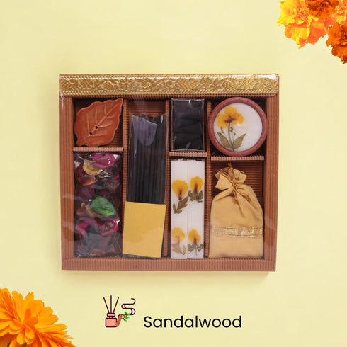 Handmade Aroma Gift Box with Potpourri – Set of 7