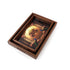 Handmade Grand Domed Pavilion Wooden Tray Set of 2