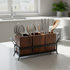 Handmade Wooden Cutlery Holder – Table Décor Item