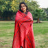 Handwoven Rajasthani Pattu Shawl—Pink